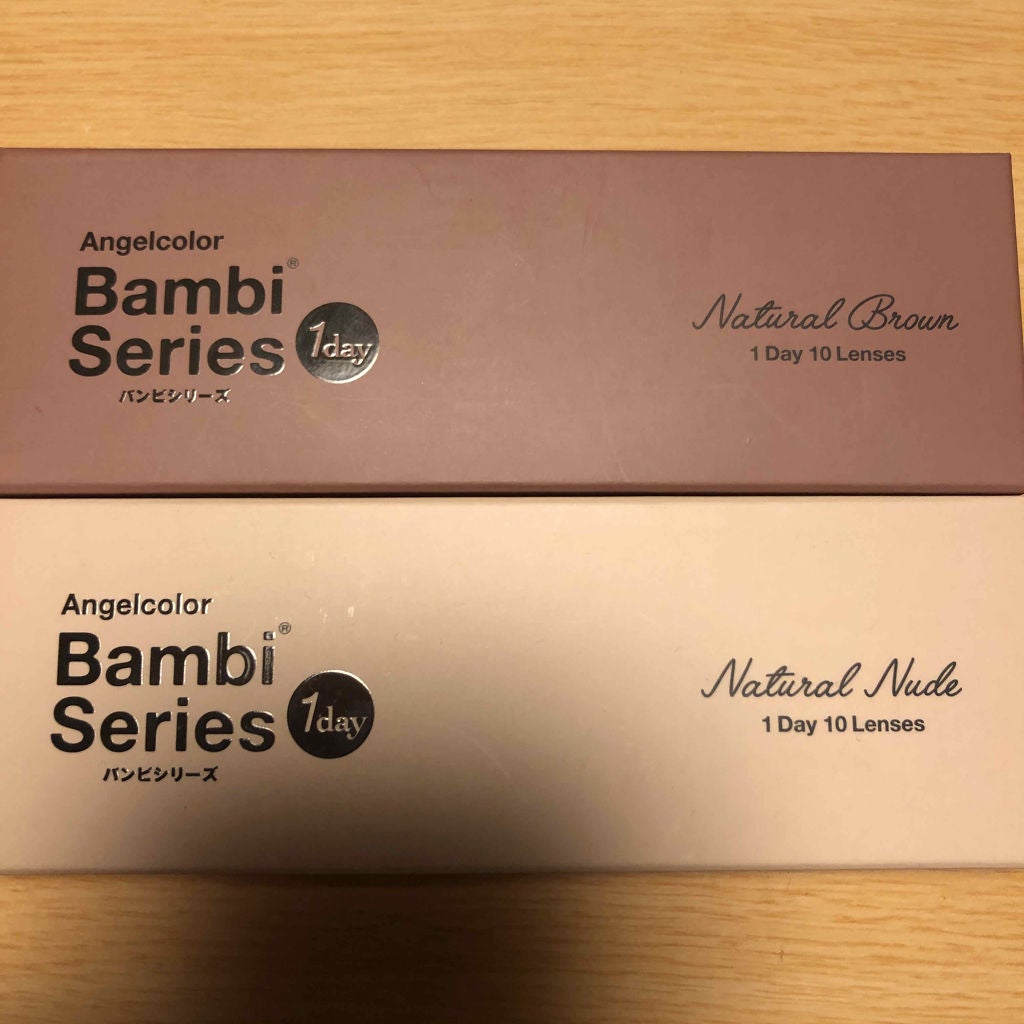 バンビシリーズ ワンデー ナチュラル/AngelColor/ワンデー(1DAY)カラコンを使ったクチコミ(2枚目)