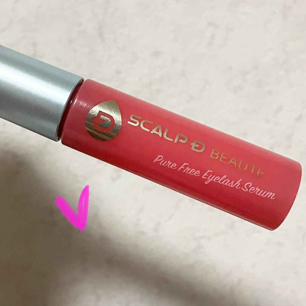 スカルプD ボーテ ピュアフリーアイラッシュセラム/アンファー(スカルプD)/まつげ美容液を使ったクチコミ(1枚目)