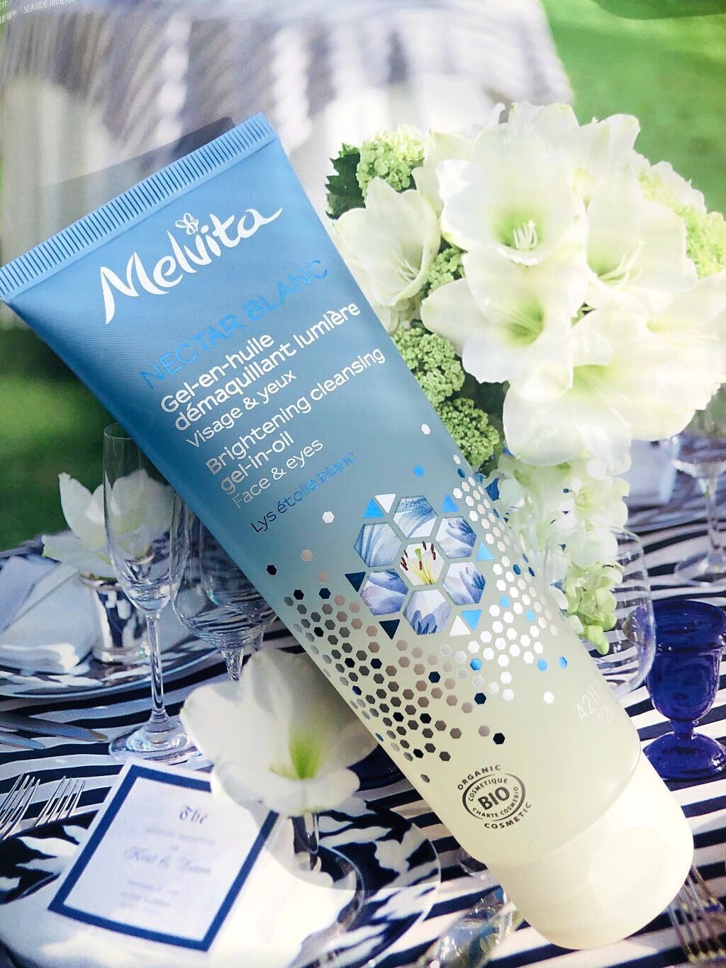 ネクターブラン クレンジング ジェルインオイル/Melvita/クレンジングジェルを使ったクチコミ(1枚目)