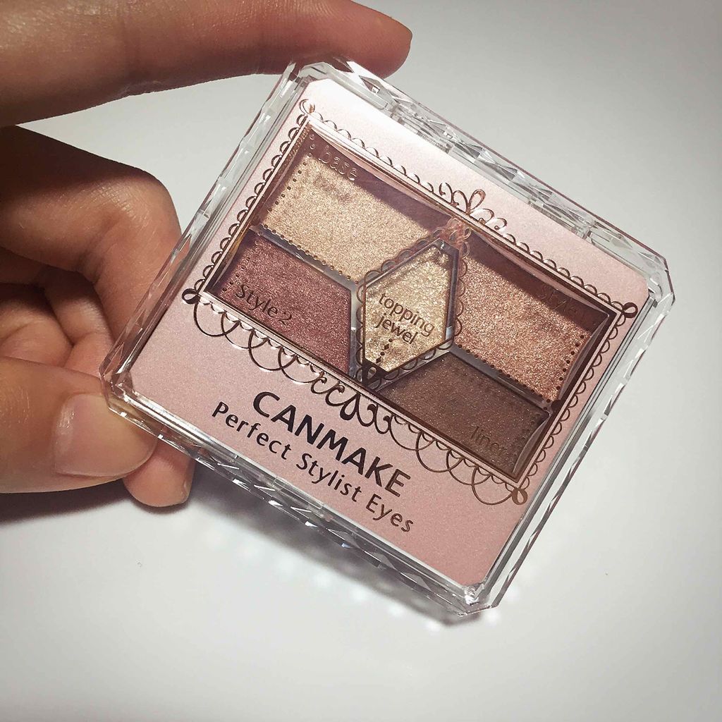 【旧品】パーフェクトスタイリストアイズ/キャンメイク/アイシャドウパレットを使ったクチコミ(2枚目)