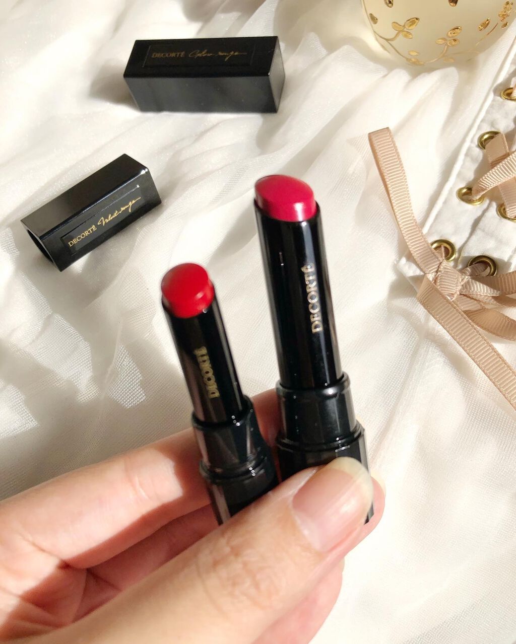 ルージュ デコルテ/DECORTÉ/口紅を使ったクチコミ(3枚目)