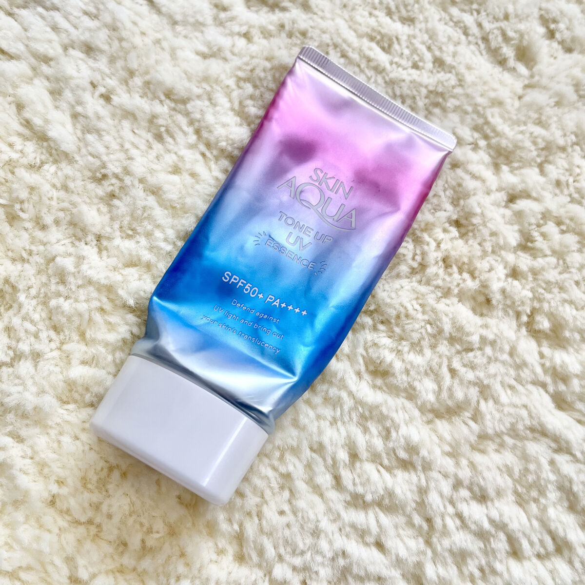 スキンアクア トーンアップUVエッセンス/スキンアクア/日焼け止めクリームを使ったクチコミ（1枚目）