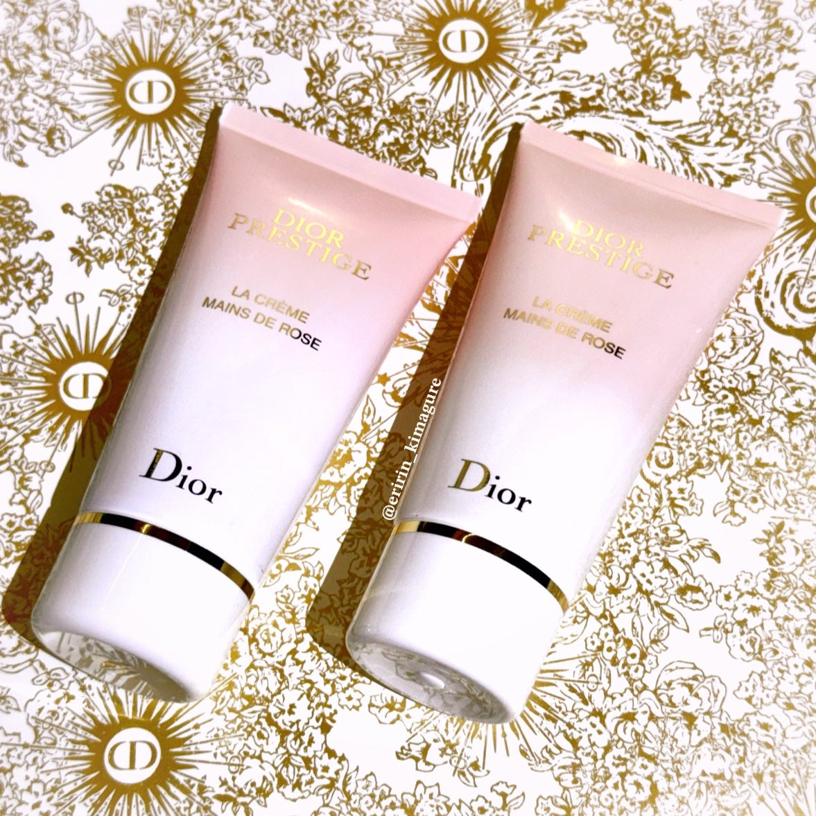 プレステージ ラ クレーム マン ド ローズ/Dior/ハンドクリームを使ったクチコミ(3枚目)