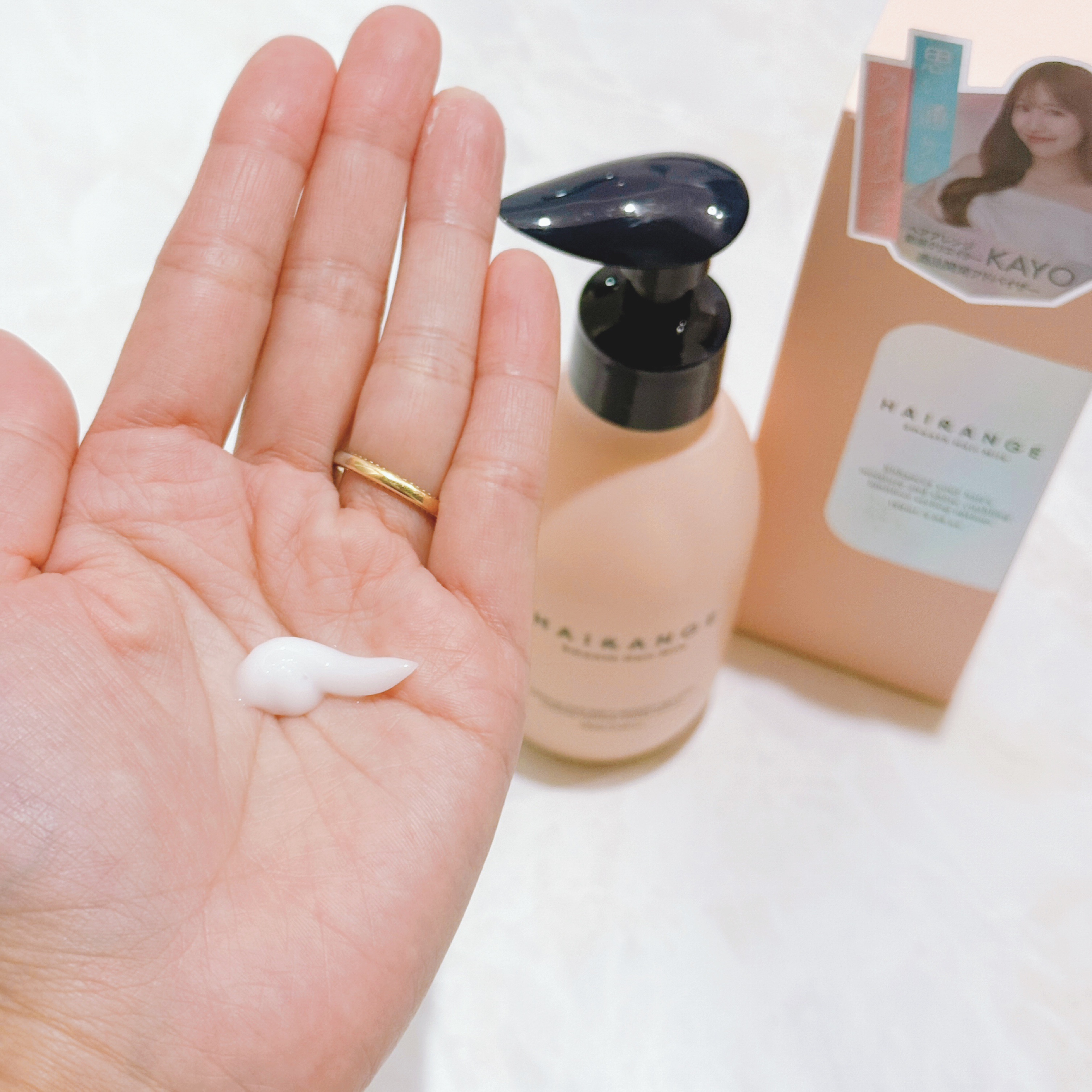 HAIRANGE/ファインケメティックス/ヘアミルクを使ったクチコミ（3枚目）