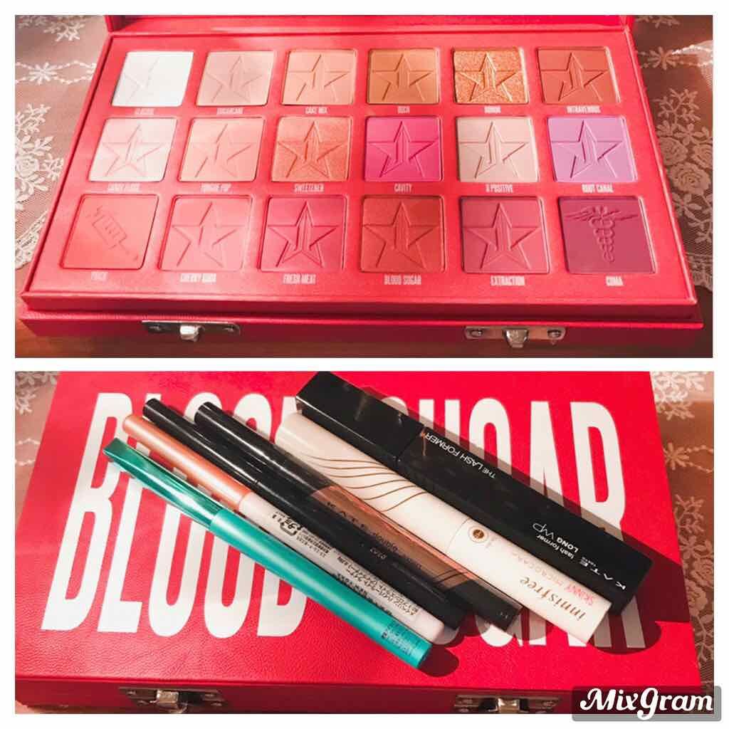 BLOOD SUGAR Eyeshadow Palette/Jeffree Star Cosmetics/アイシャドウパレットを使ったクチコミ（1枚目）