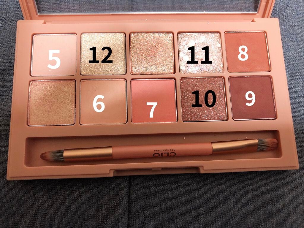 パーフェクトマルチアイズ/キャンメイク/アイシャドウパレットを使ったクチコミ(4枚目)