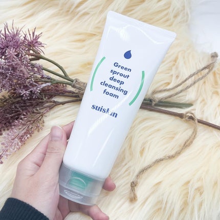 スイスキン 新芽ディープクレンジングフォーム/suiskin/洗顔フォームを使ったクチコミ(2枚目)