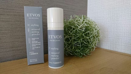 ミネラルスタイリングパウダー/エトヴォス/頭皮ケアを使ったクチコミ(1枚目)
