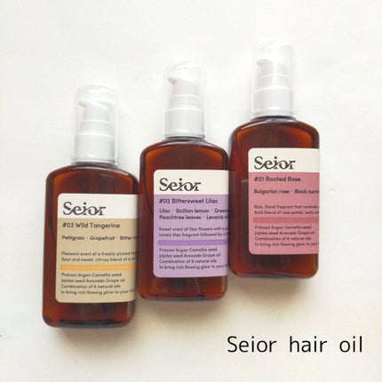 ヘアセラム/seior/ヘアオイルを使ったクチコミ(1枚目)