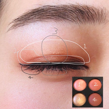 レ キャトル オンブル/CHANEL/アイシャドウパレットを使ったクチコミ(2枚目)