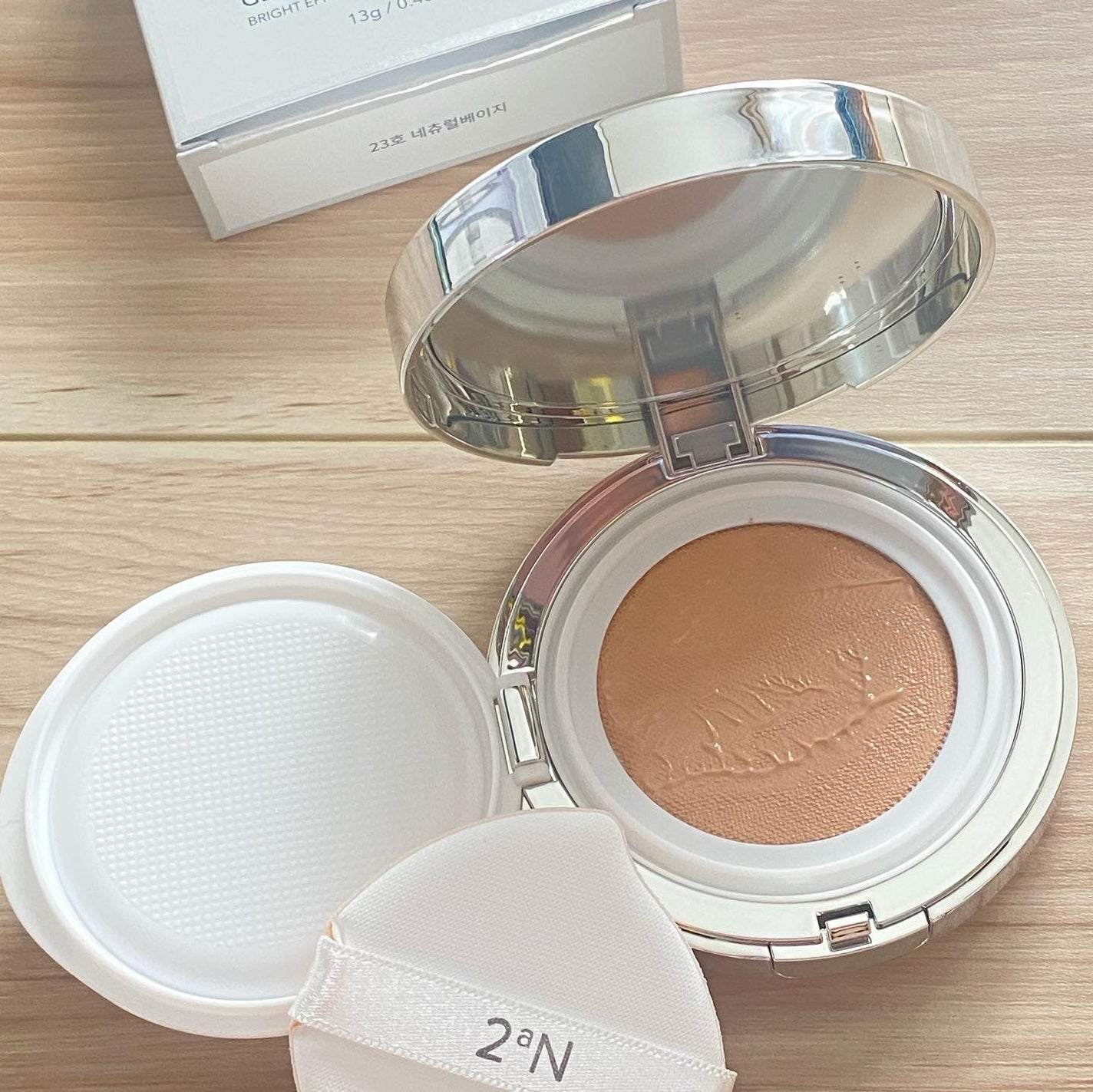 グリーミングテンションパクト/2aN/クリーム・エマルジョンファンデーションを使ったクチコミ(3枚目)