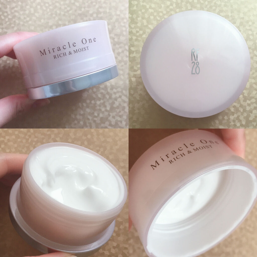 ミラクルワン リッチ&モイスト/RF28/オールインワン化粧品を使ったクチコミ（3枚目）
