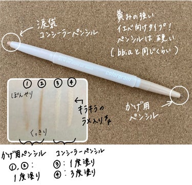 オールインワン涙袋メーカー/Colorgram/ペンシルアイライナーを使ったクチコミ（2枚目）