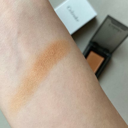 セルヴォーク ヴォランタリー アイズ 27 ローシェンナオレンジ/Celvoke/単色アイシャドウを使ったクチコミ(3枚目)