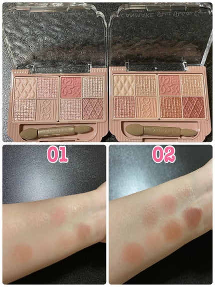 プティパレットアイズ/キャンメイク/パウダーアイシャドウを使ったクチコミ(2枚目)