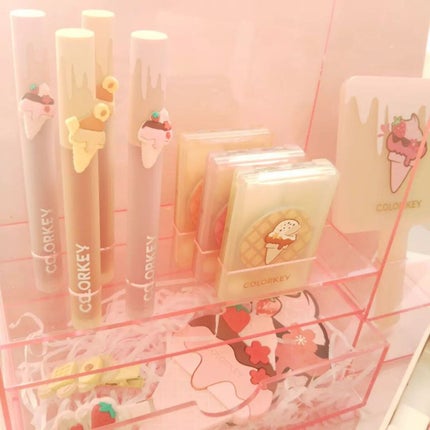 リップスティックアイスクリームティント/COLORKEY/口紅を使ったクチコミ(7枚目)