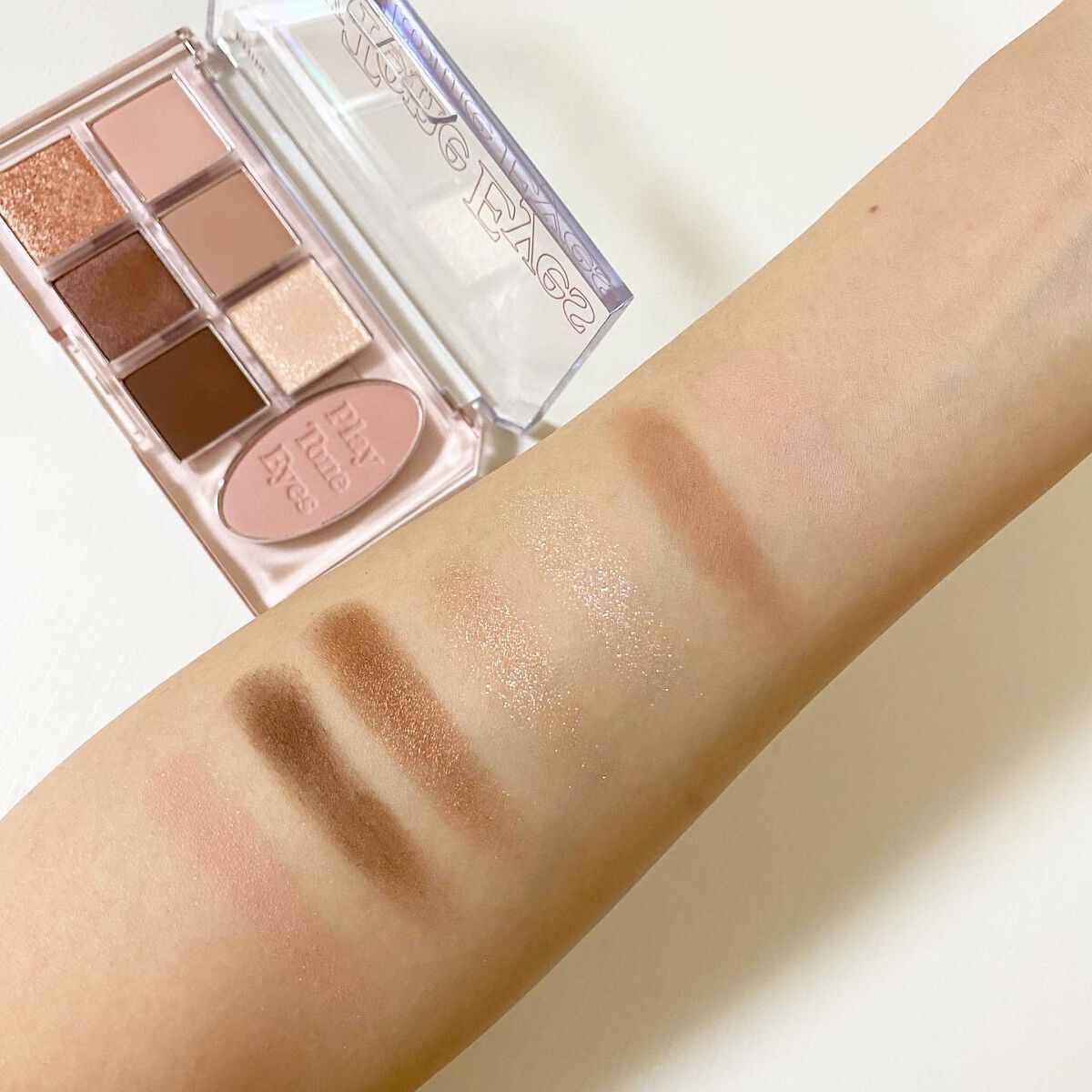 プレイトーンアイパレット/ETUDE/アイシャドウパレットを使ったクチコミ(3枚目)