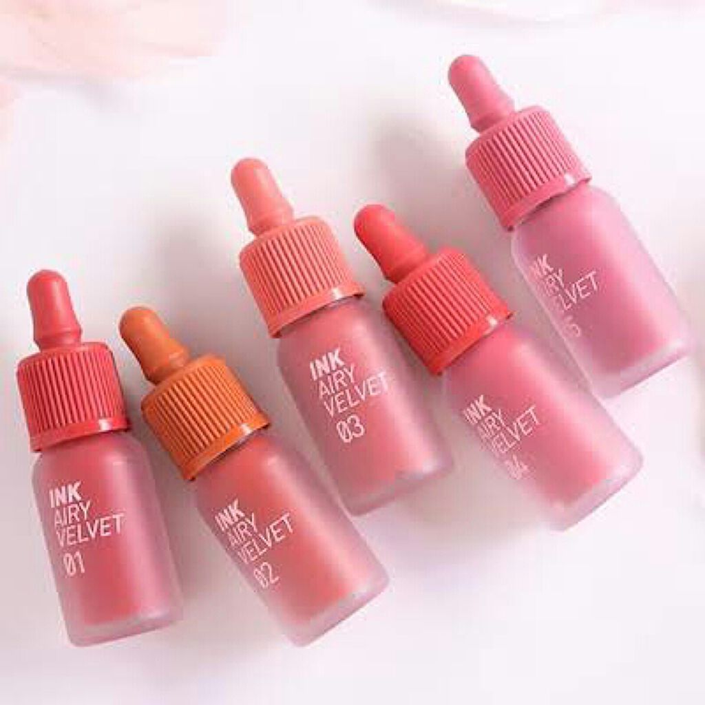 インク エアリー ベルベット/PERIPERA/口紅を使ったクチコミ（1枚目）