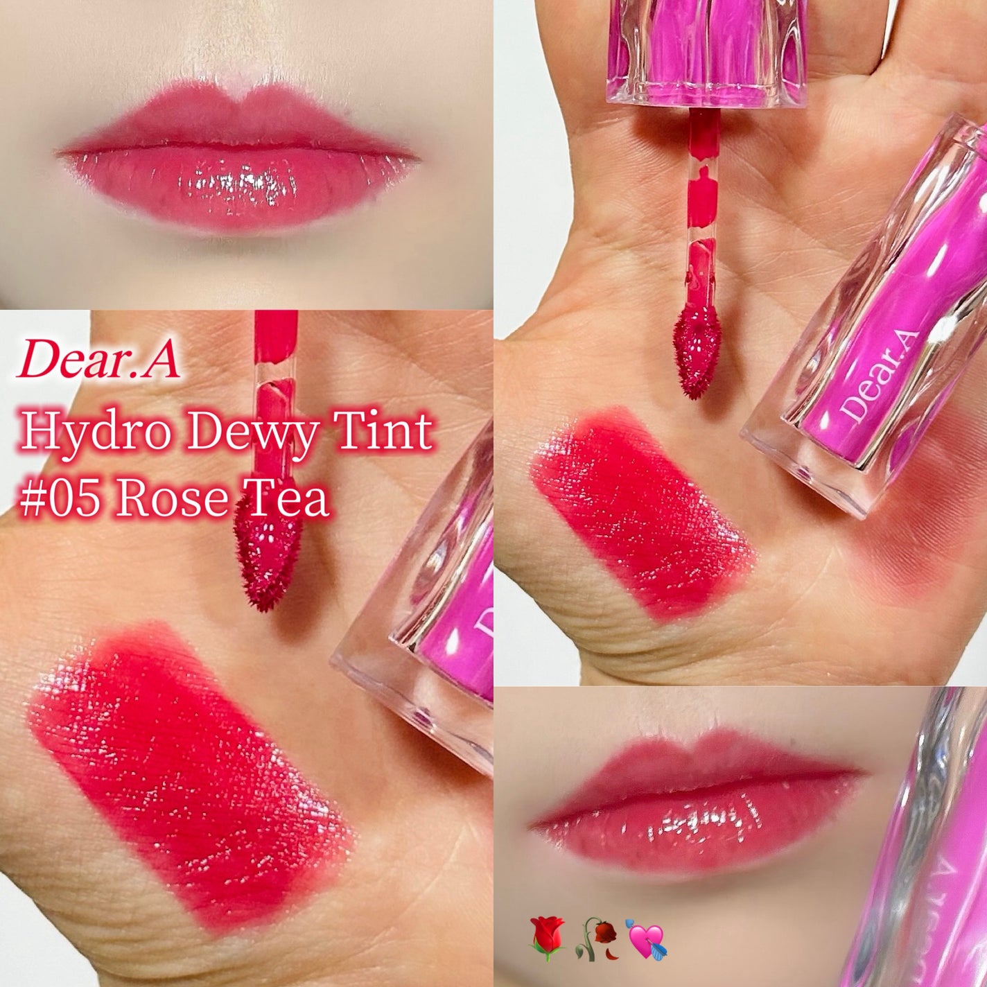 ハイドロデュイティント/Dear.A/リップティントを使ったクチコミ(1枚目)