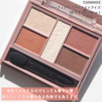 パーフェクトスタイリストアイズ/キャンメイク/アイシャドウパレットを使ったクチコミ(3枚目)