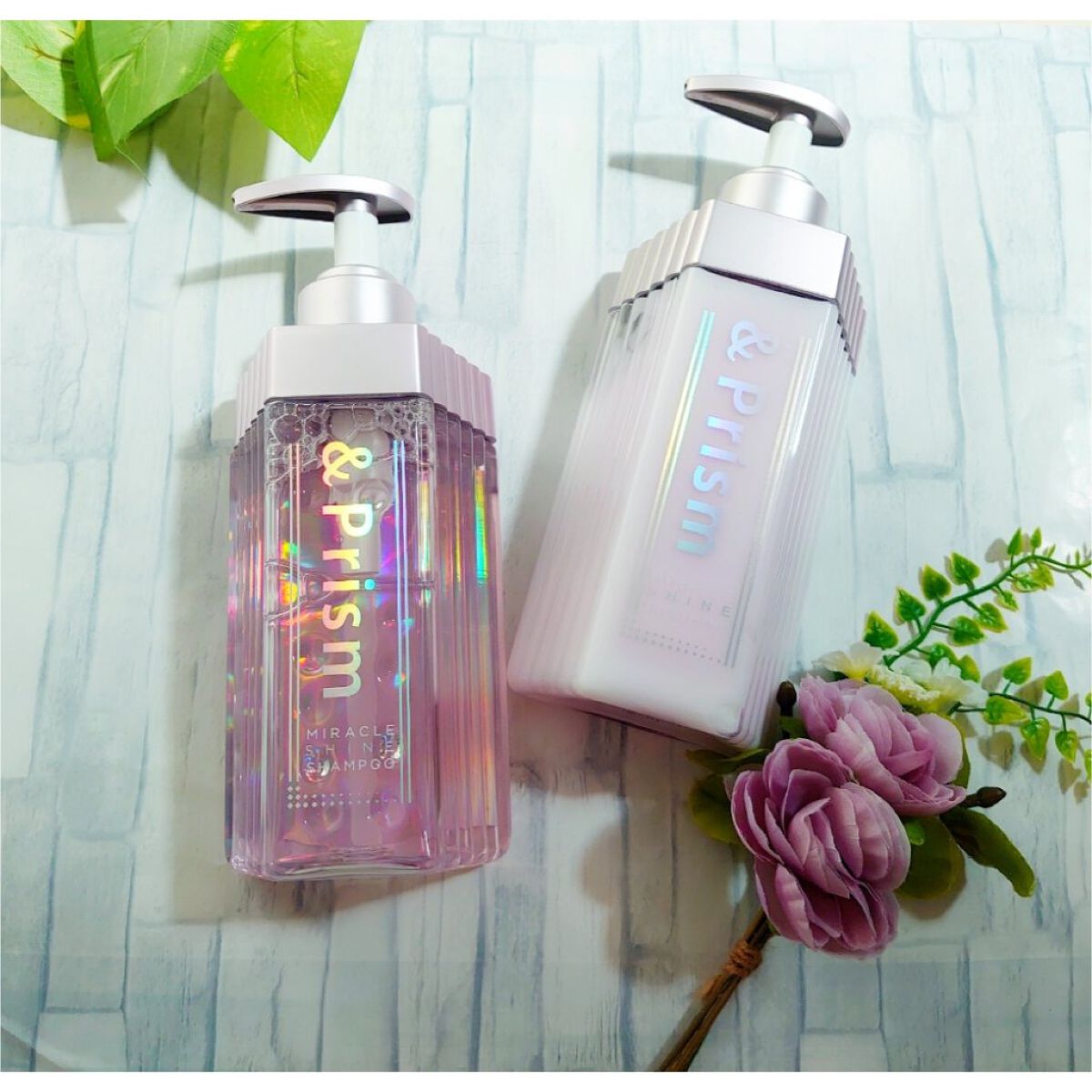 ミラクル シャイン シャンプー/ヘアトリートメント/&Prism/市販シャンプーを使ったクチコミ(1枚目)