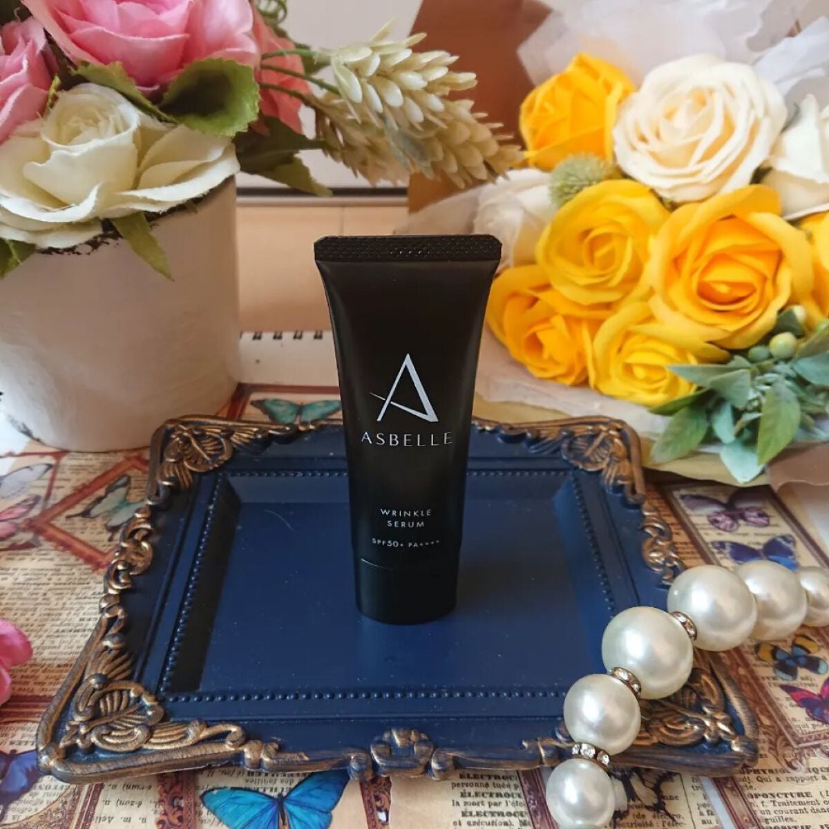 真紅 on LIPS 「ASBELLE様の【WRINKLESERUM(手元/デコルテ用..」(2枚目)