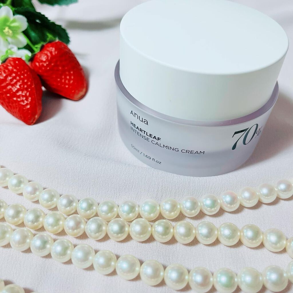 ドクダミ 70 インテンスカーミングクリーム/Anua/フェイスクリームを使ったクチコミ(1枚目)