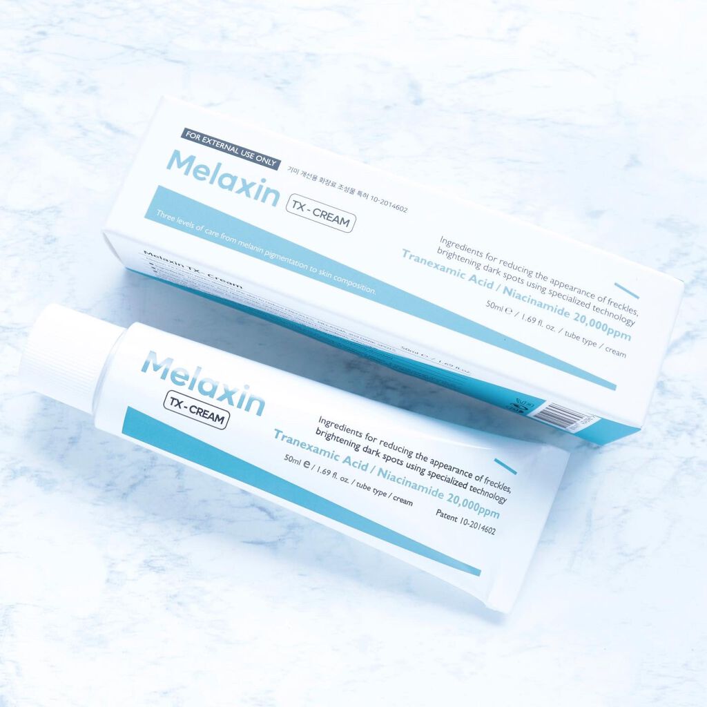 うー on LIPS 「\韓国で大人気のシミ取りクリーム!/#Melaxin#..」(5枚目)