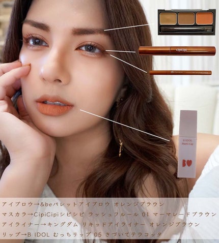 THE アイパレR/b idol/アイシャドウパレットを使ったクチコミ(6枚目)