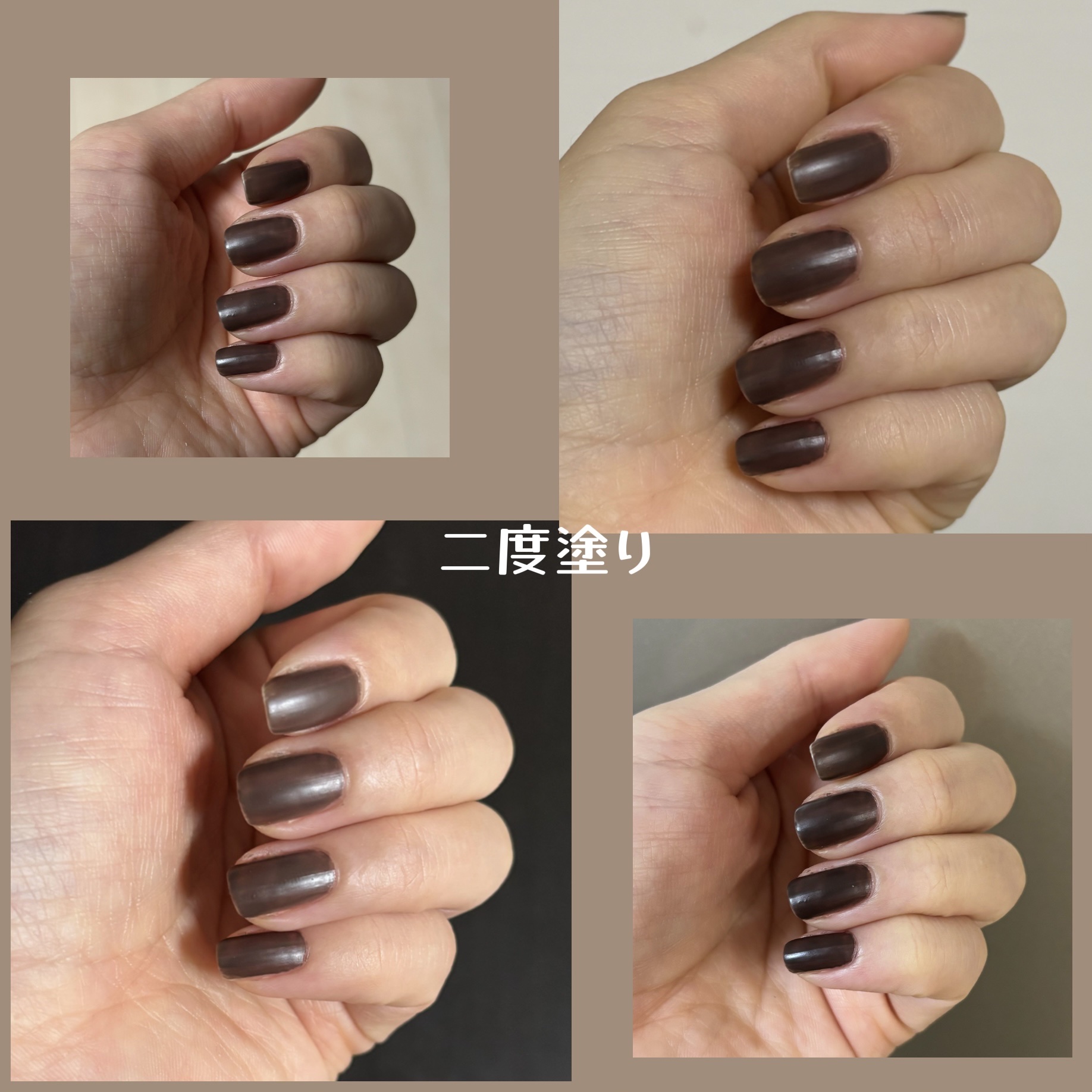 エクセル ネイルポリッシュ N/excel/マニキュアを使ったクチコミ（3枚目）