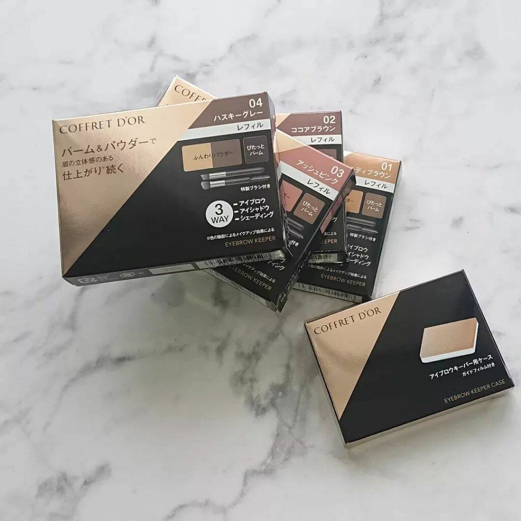 アイブロウキーパー/コフレドール/パウダーアイブロウを使ったクチコミ（1枚目）