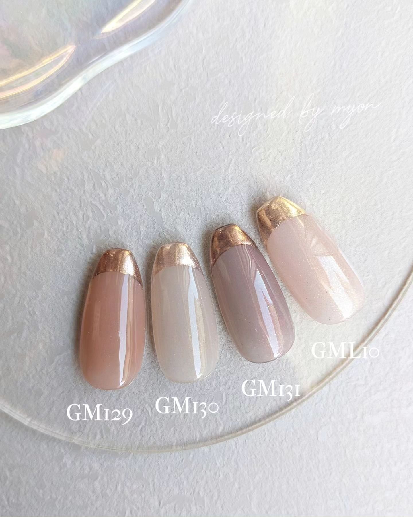 ジェルネイル GM130 シルキーグレージュ/ジェルミーワン/ジェルネイルを使ったクチコミ（2枚目）