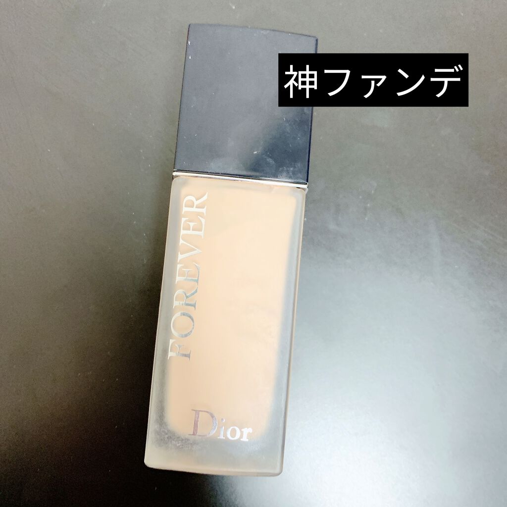 【旧】ディオールスキン フォーエヴァー フルイド マット 2N ニュートラル/Dior/リキッドファンデーションを使ったクチコミ（1枚目）