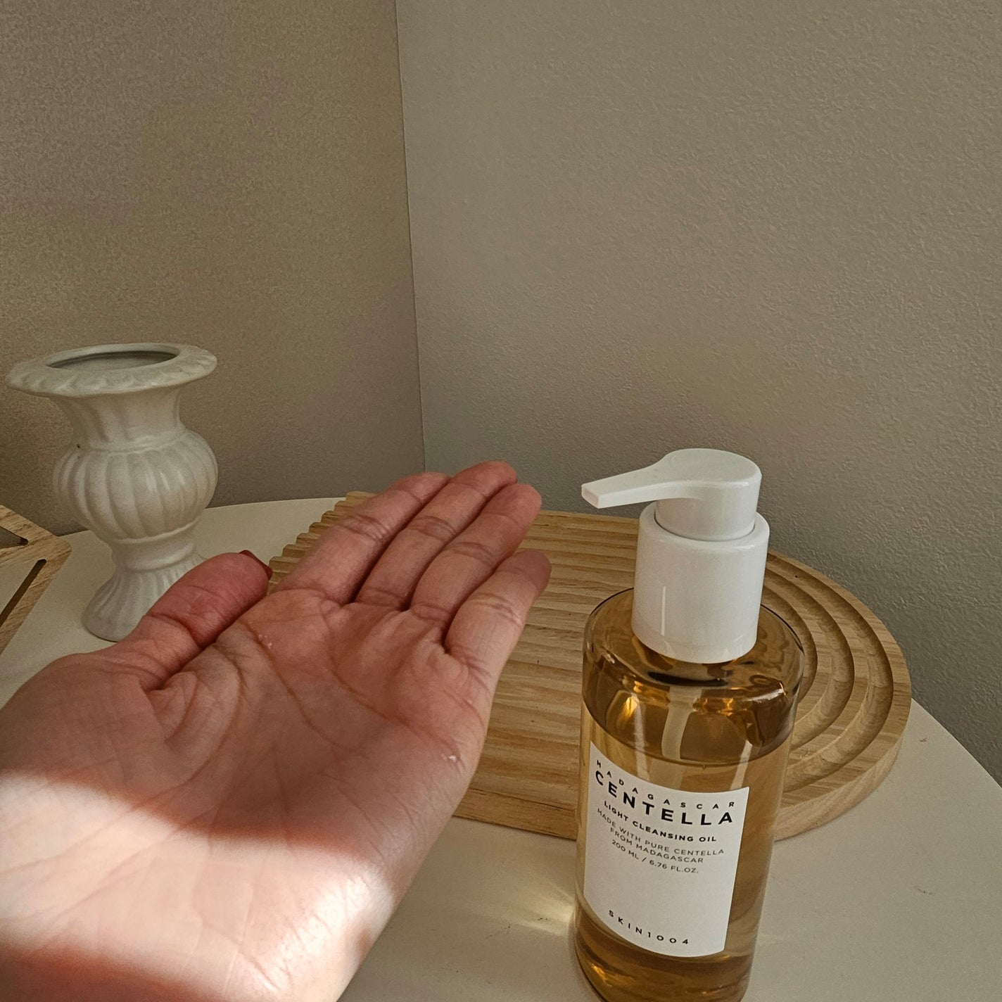 センテラ ライトクレンジングオイル/SKIN1004/オイルクレンジングを使ったクチコミ(2枚目)