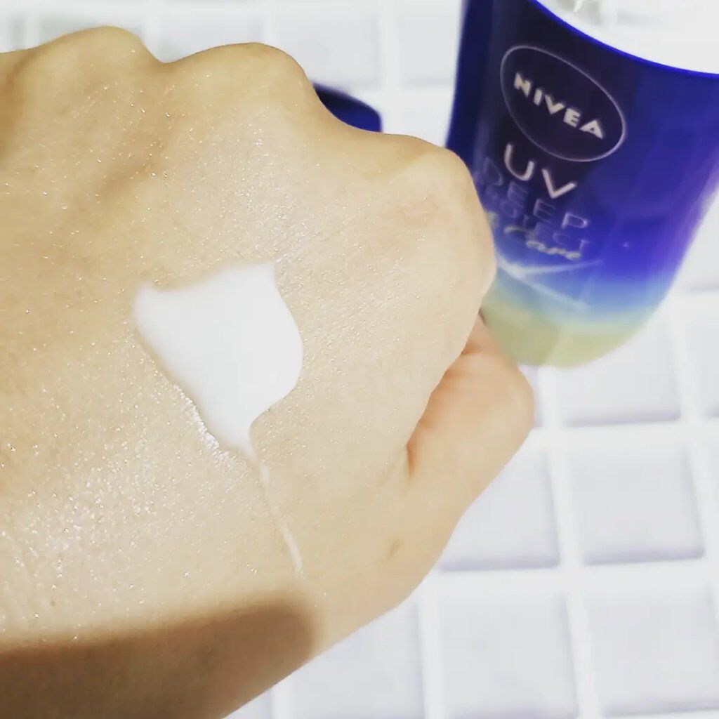 ニベアUV ディープ プロテクト＆ケア ジェル/ニベア/日焼け止めジェルを使ったクチコミ（2枚目）