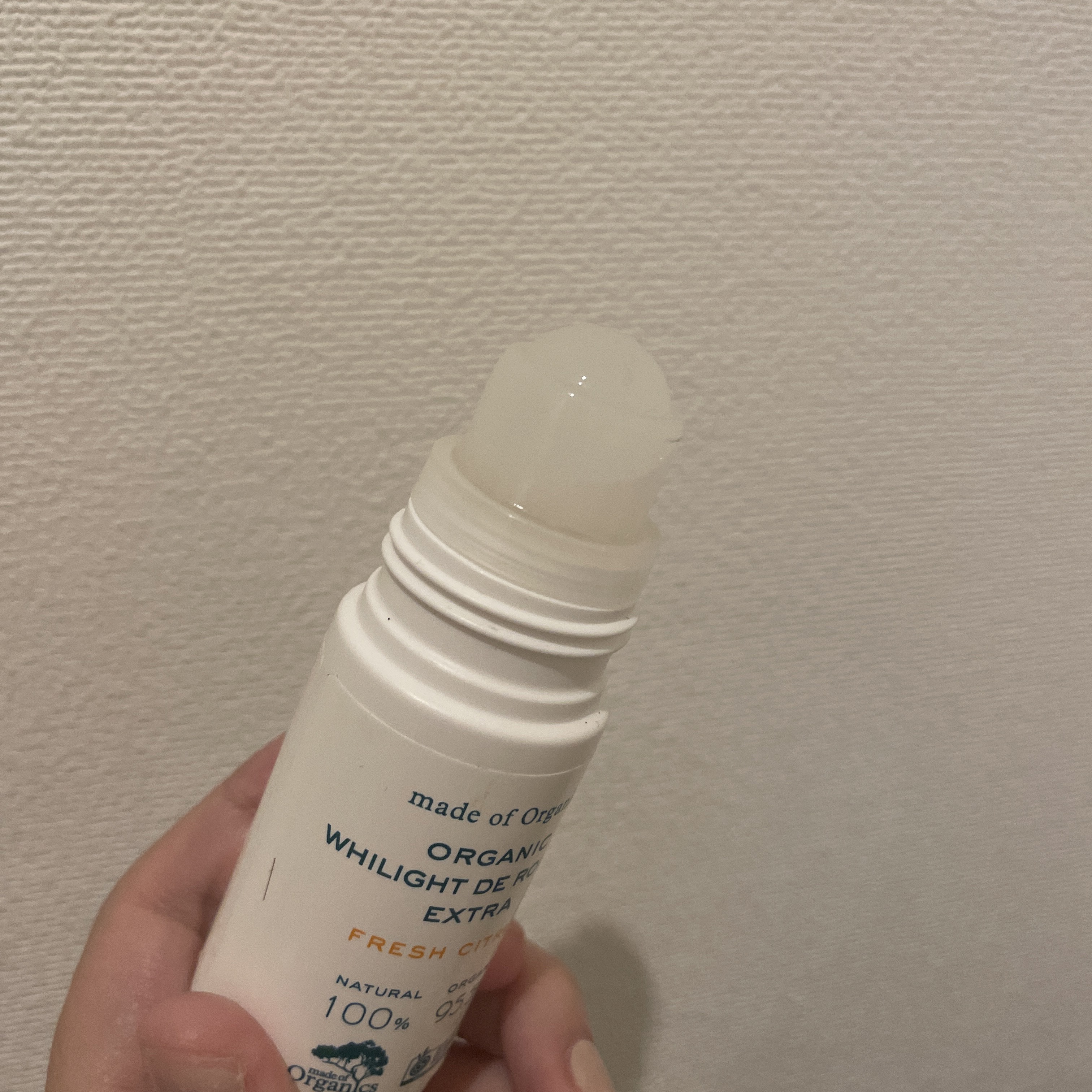 ホワイライト DE ロールオン/made of Organics/デオドラント・制汗剤を使ったクチコミ（2枚目）