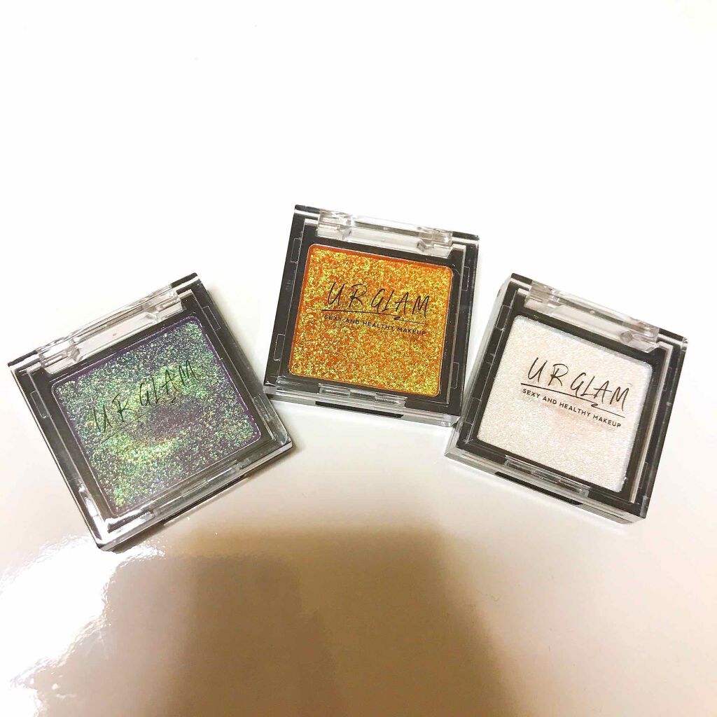 UR GLAM　POWDER EYESHADOW/U R GLAM/単色アイシャドウを使ったクチコミ（1枚目）