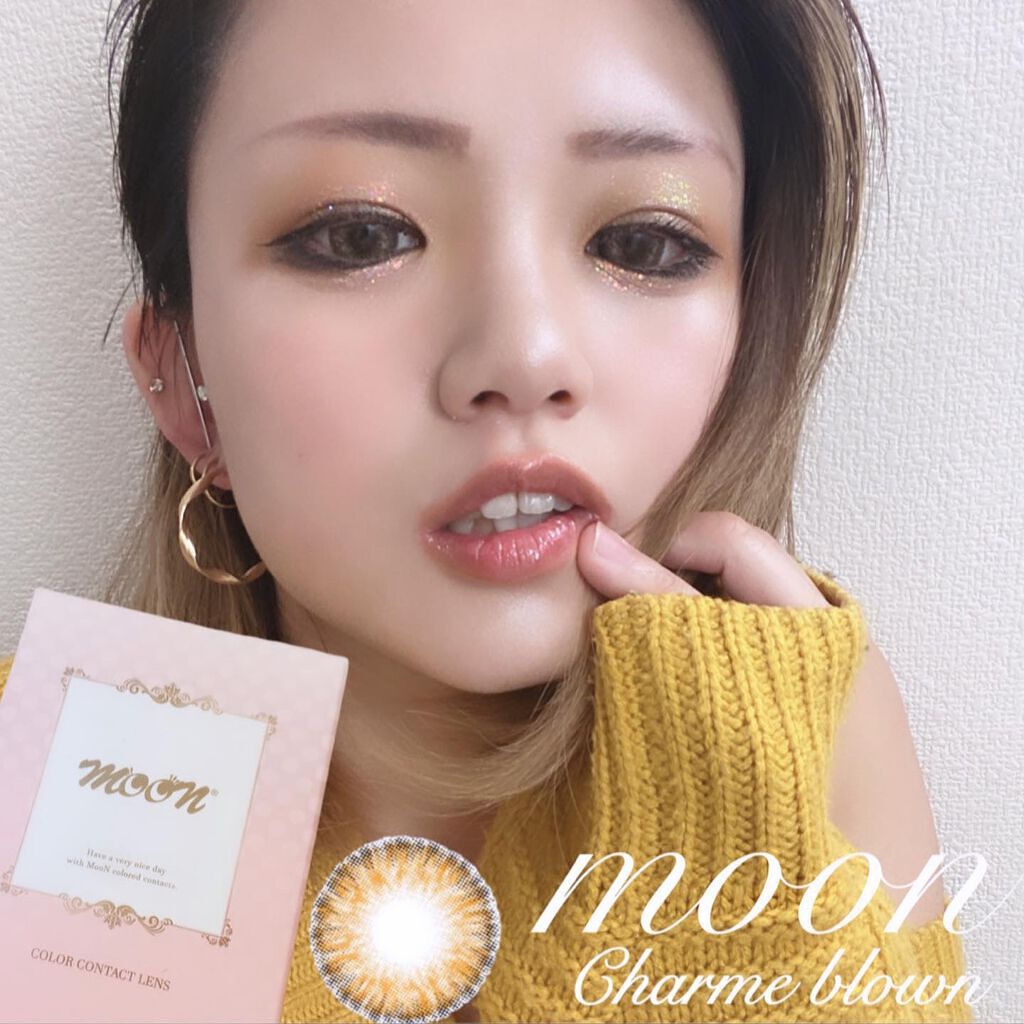 Charme シャルム/MooN/カラーコンタクトレンズを使ったクチコミ（1枚目）