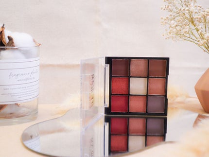 UR GLAM BLOOMING EYE COLOR PALETTE/U R GLAM/アイシャドウパレットを使ったクチコミ(1枚目)