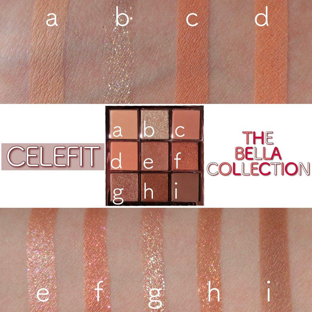 The Bella collection eyeshadow palette/CELEFIT/アイシャドウパレットを使ったクチコミ（2枚目）