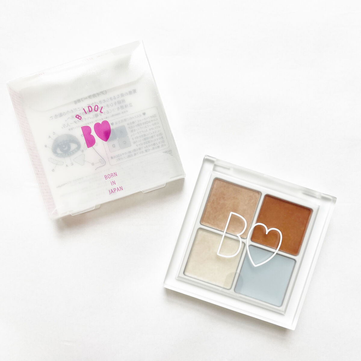 THE アイパレR/b idol/アイシャドウパレットを使ったクチコミ（2枚目）