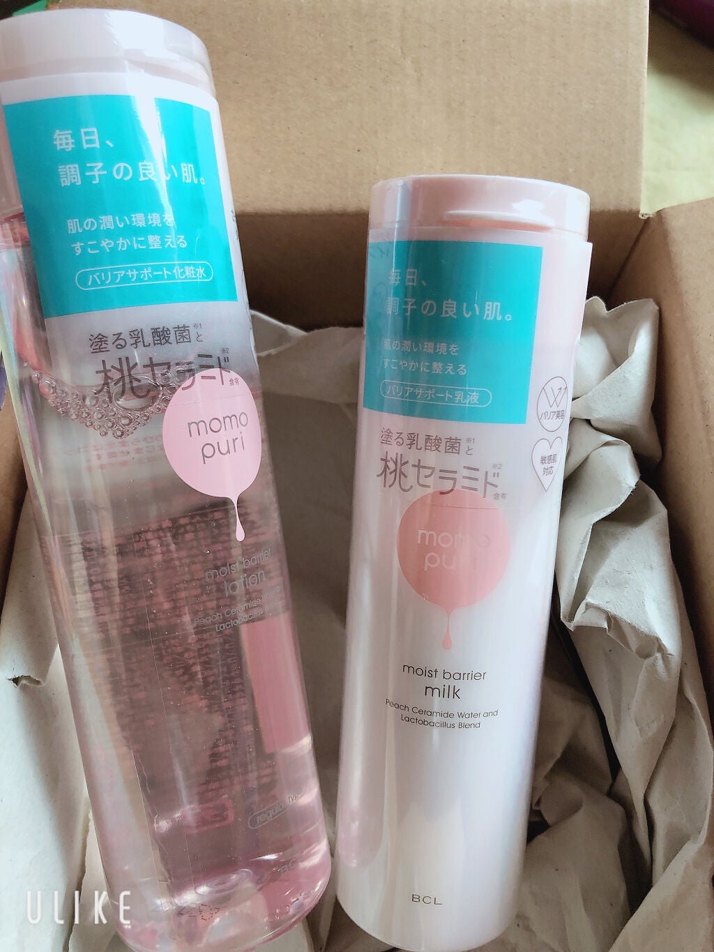 潤いジェルクリーム/ももぷり/オールインワン化粧品を使ったクチコミ(1枚目)