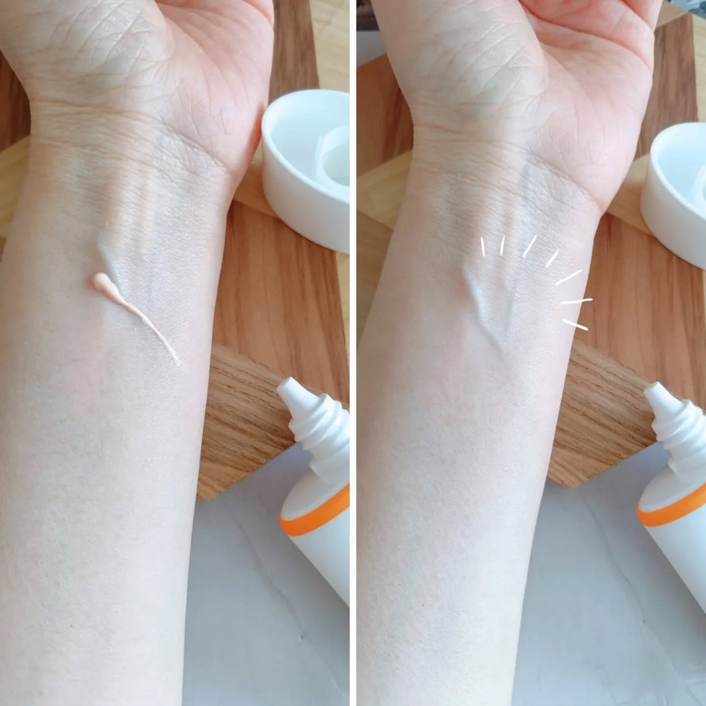 ブライトニングアップサンプラス/Dr.G/日焼け止めクリームを使ったクチコミ(3枚目)