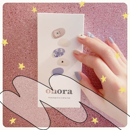 セミキュアジェルネイル(ハンド)/ohora/ネイルシールを使ったクチコミ(1枚目)