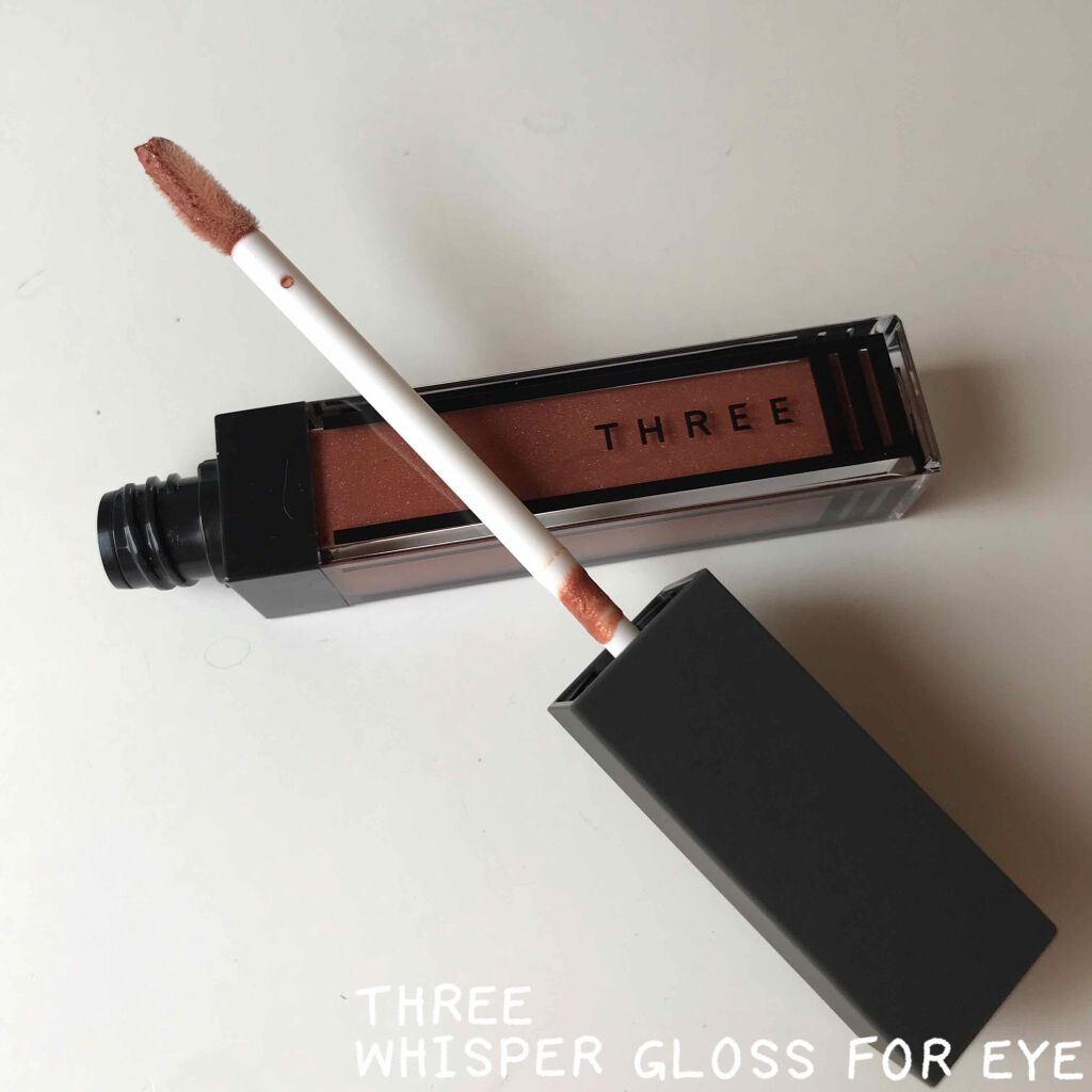 ウイスパーグロスフォーアイ/THREE/リキッドアイシャドウを使ったクチコミ(1枚目)