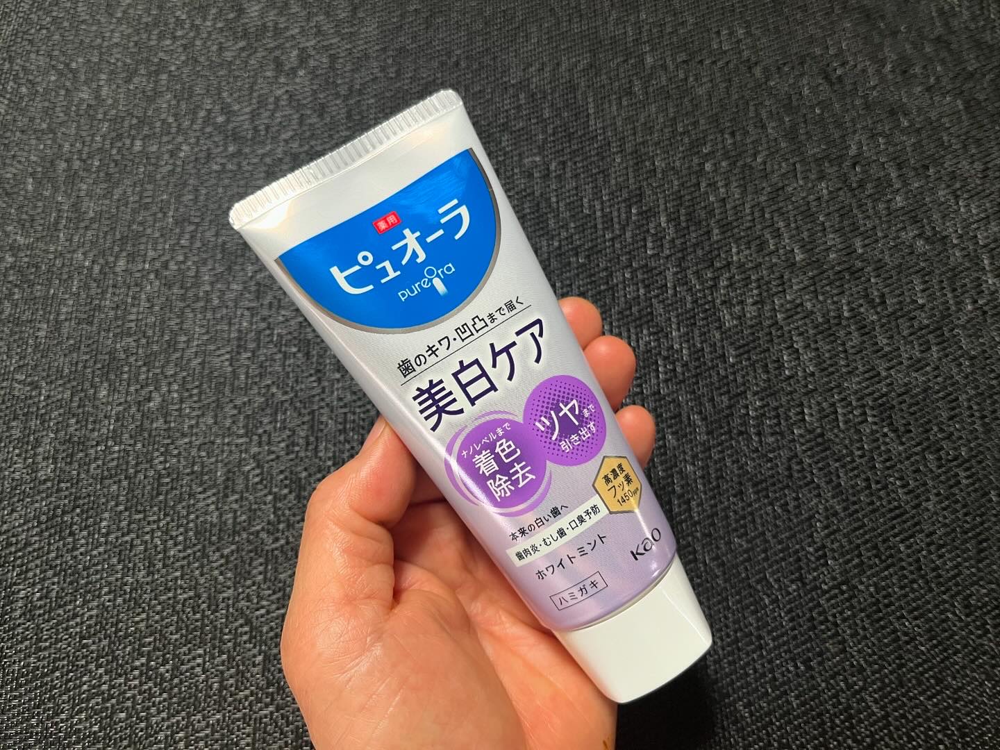 薬用ピュオーラ 美白ケア ハミガキ/ピュオーラ/歯磨き粉を使ったクチコミ（2枚目）