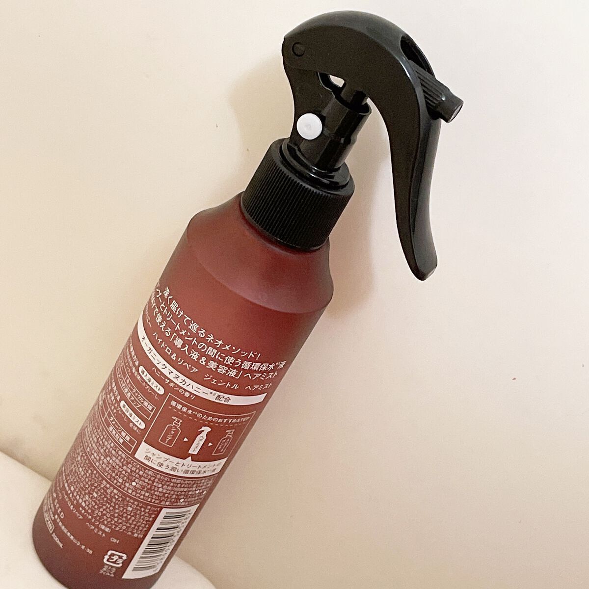 ハイドロ＆リペア ジェントル ヘアミスト/AHALO HONEY/プレスタイリング・寝ぐせ直しを使ったクチコミ（2枚目）