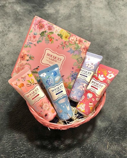 フレグランスハンドクリーム 4種セット/Bouquet Garni/ハンドクリームを使ったクチコミ(1枚目)