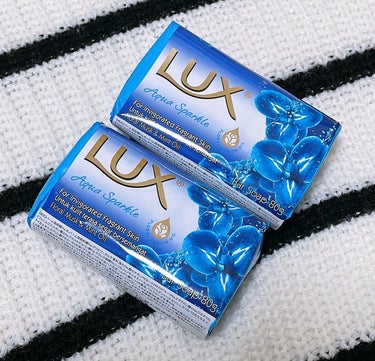 Lux石けん(アクアスパークル)/LUX/ボディ石鹸を使ったクチコミ（2枚目）