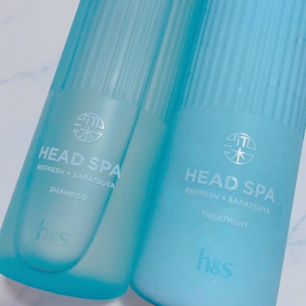 リフレッシュ × さらつや シャンプー/トリートメント/h&s/市販シャンプーを使ったクチコミ(2枚目)